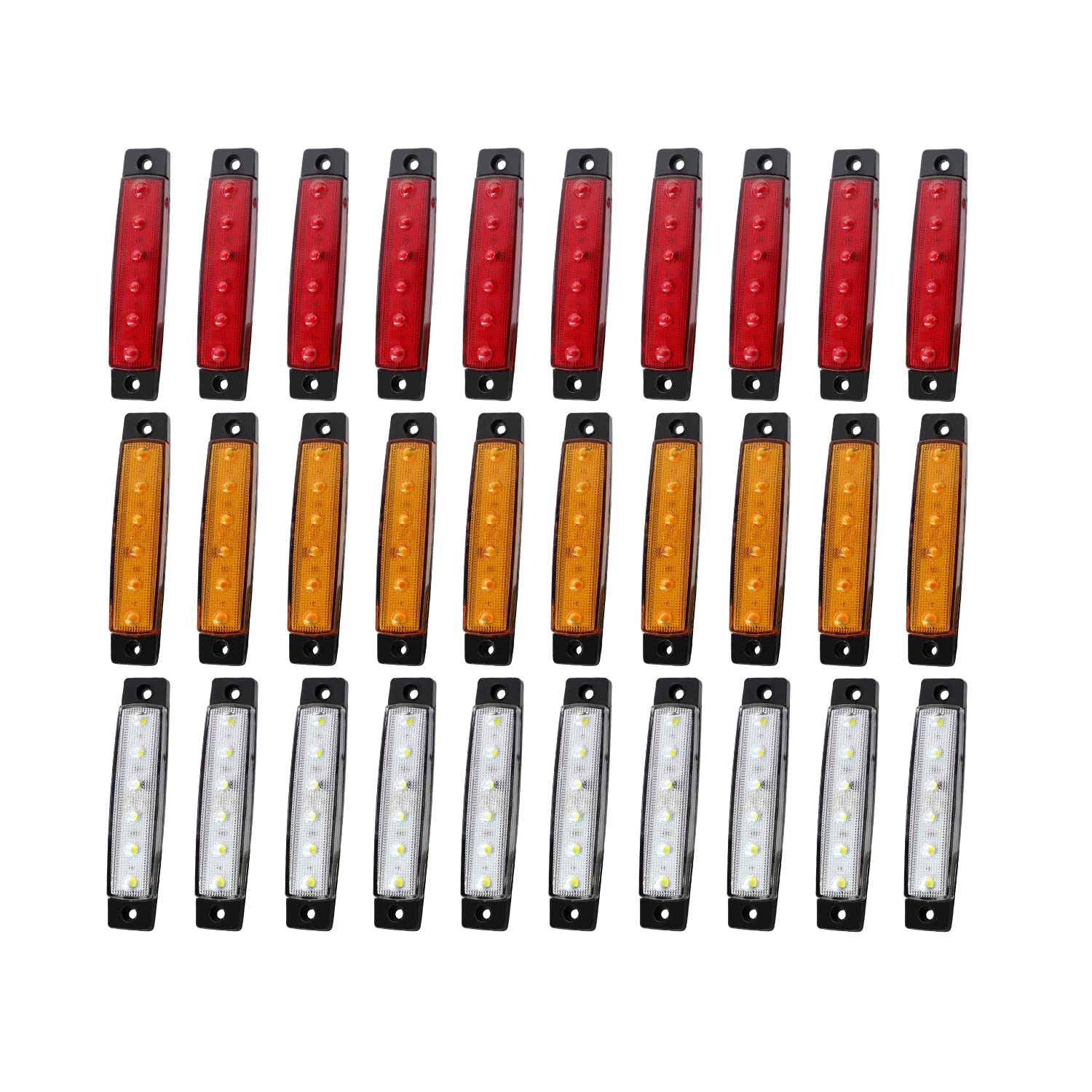 3.8 inch thin side marker indicator lights 12 V